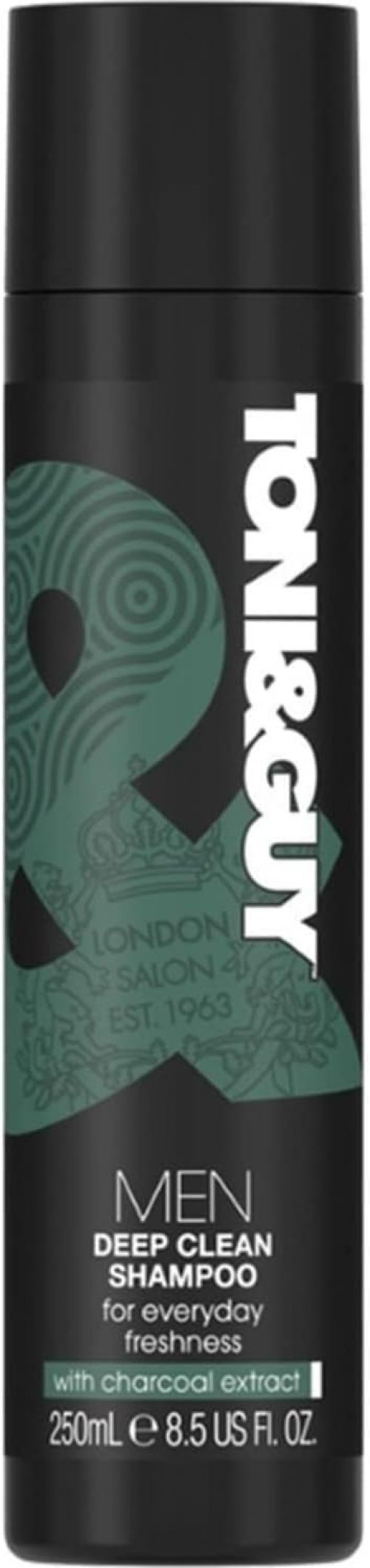 Toni & Guy Men’s Deep Clean Shampoo with Charcoal Extract, 250ml