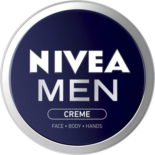 NIVEA MEN – Crème Moisturiser – Face, Hand & Body Cream – Enriched With Aloe Vera & Vitamin E – Cares & Hydrates – Non-Greasy – Absorbs Quickly – All Skin Types – 150 ml