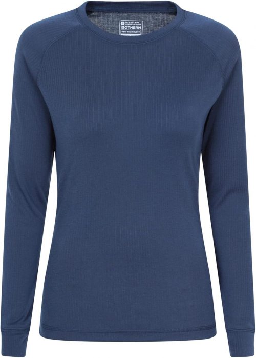 Mountain Warehouse Talus Womens Long Sleeves Baselayer Top – Thermal Underwear, Lightweight, Breathable, Warm & Easy Care – Autumn, Winter & Outdoors