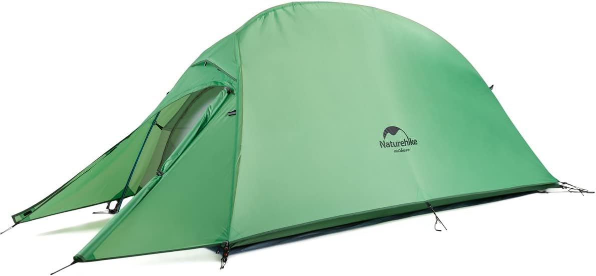 Naturehike Cloud up 1 Person Backpacking Tent Lightweight Camping Hiking Dome Tent for 1 Man