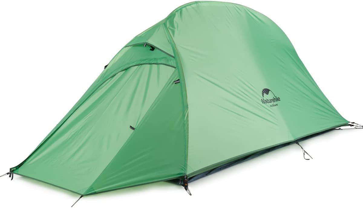 Naturehike Cloud up 1 Person Backpacking Tent Lightweight Camping Hiking Dome Tent for 1 Man - Image 2