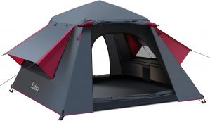 Camping Tent, 3 Man Pop Up Tent Ext...