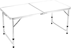 4ft Heavy Duty Folding Table Picnic...