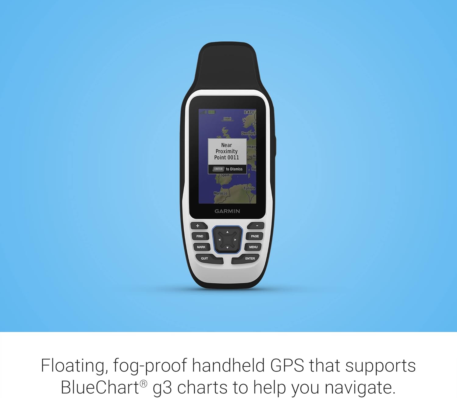 Garmin GPSMAP 79s, Marine GPS Handheld with Worldwide Basemap, Rugged Design and Floats in Water - Image 3