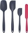 4 PCS Silicone Spatulas for Cooking...