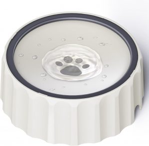 Non Spill Dog Water Bowl, Slow Drin...