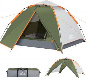 Camping Tent, 3 Man Instant Pop Up ...