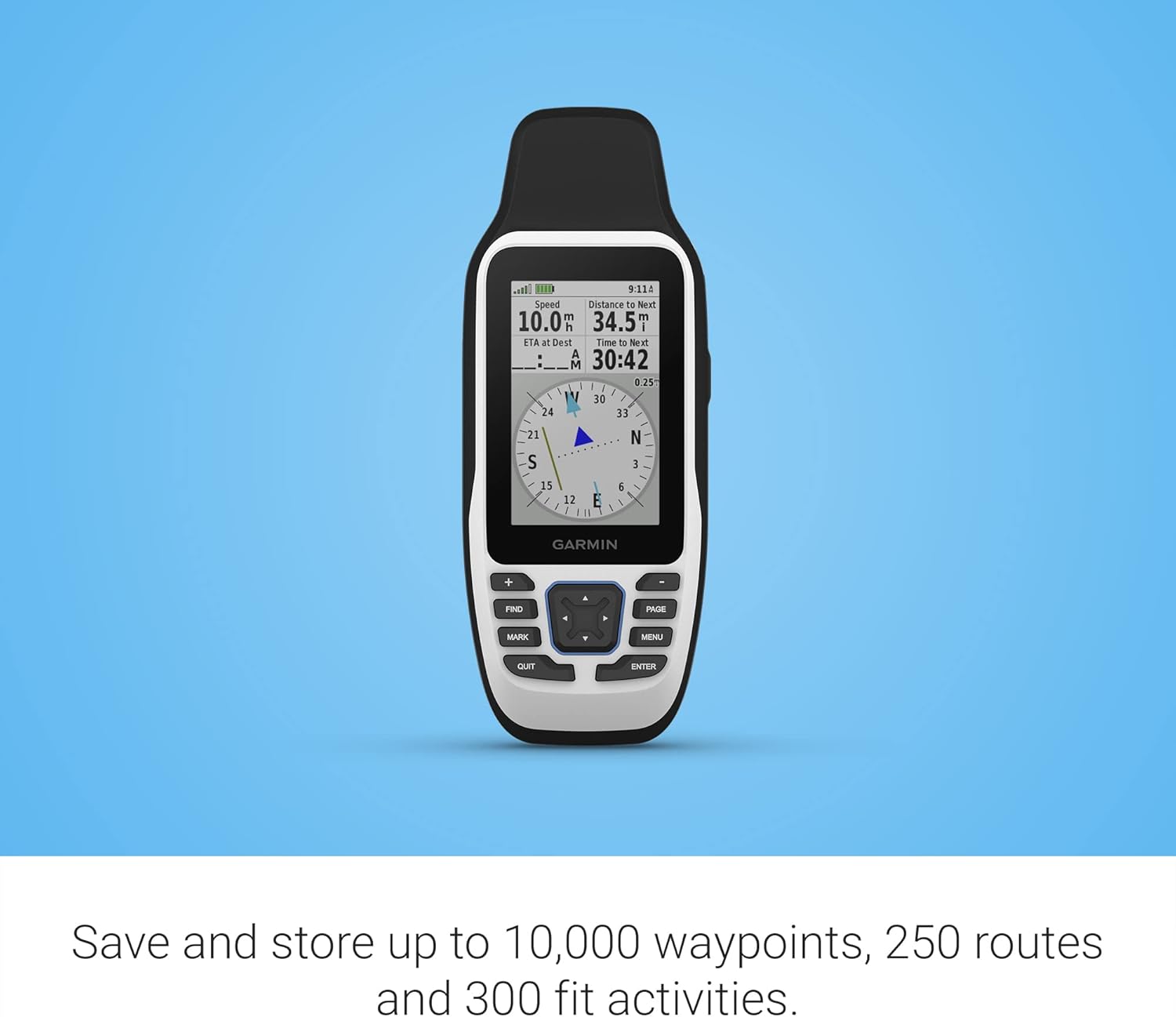 Garmin GPSMAP 79s, Marine GPS Handheld with Worldwide Basemap, Rugged Design and Floats in Water - Image 4