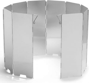 Camping Stove Windscreen 10 Plates ...