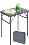 REDCAMP Small Camping Table 2 Foot,...
