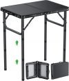 GARLLEN 2ft Folding Camping Table M...