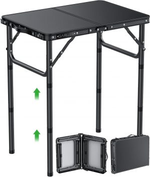 GARLLEN 2ft Folding Camping Table M...