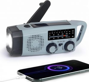 Emergency Radio with Solar/Hand Cra...