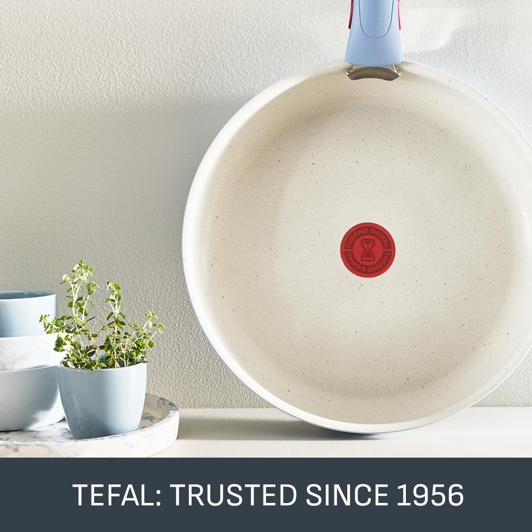 Tefal Ingenio Green 11-Piece Non-Stick Cookware Set – Induction Frying Pans, Wok, Saucepans with Glass Lids, Detachable Handles, Oven Safe, Stackable, L828SB04 - Image 8