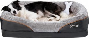 JOYELF Large Memory Foam Dog Bed, O...