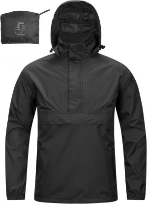 33,000ft Men’s Rain Jacket wi...