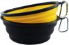 Large Silicone Collapsible Dog Bowl...