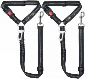 Dog Car Headrest Seat Belt 2 Pack f...