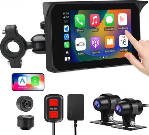 VSYSTO Motorcycle Carplay Screen, W...