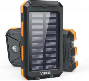 Vikeri Solar Power Bank 26800mAh, P...