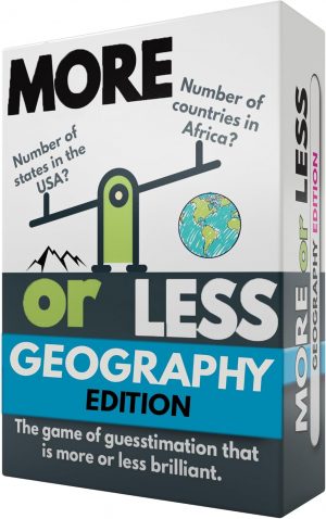 More or Less Geography Edition Card...