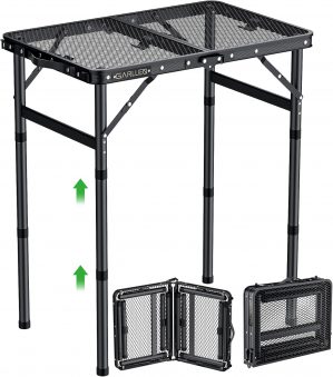 GARLLRN 2ft Folding Grill Table Max...