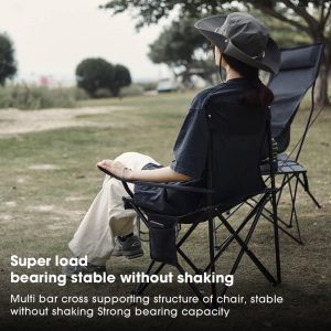 Camping Chairs 2-Pack with Cup Hold...