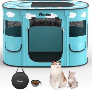 Dog Playpen, Portable Pet Cat PlayP...