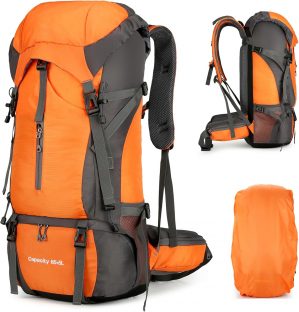 Durable 70L Hiking Camping Backpack...
