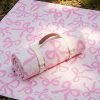 Pink Bow Picnic Blanket 80” x...