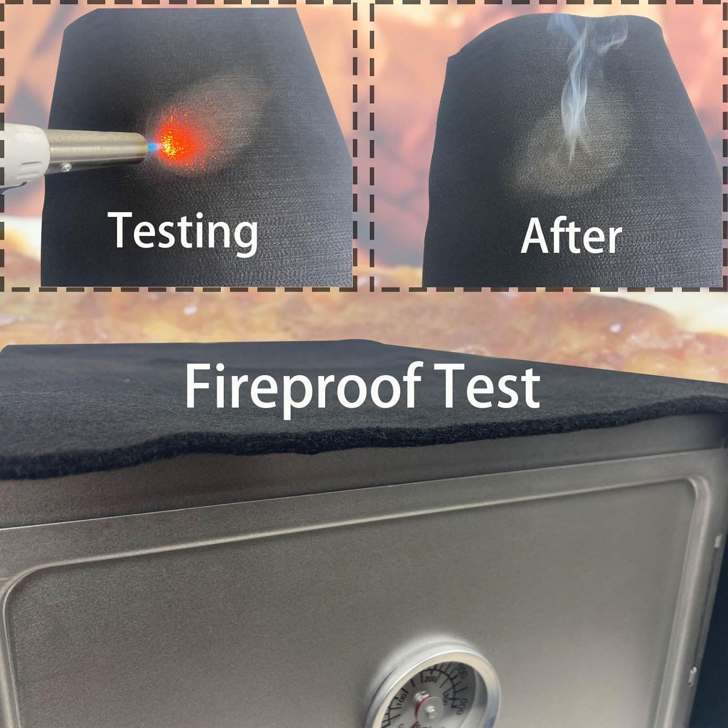 Thermal Insulated Camping Oven Cover Insulation Blanket Cover for Foldable Camp Oven- Quickly Heats Up and Maintains Temperature - Image 5