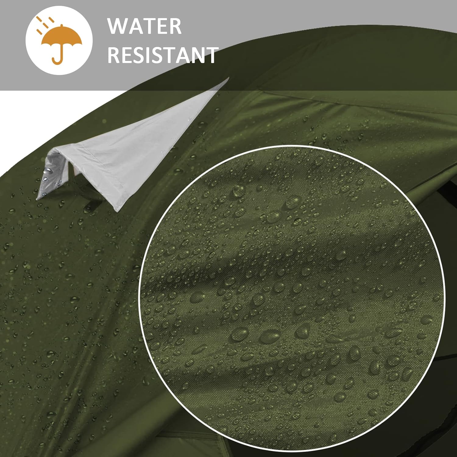 Bessport Tent 1 & 2 & 3 Person Ultralight Camping Tents, 3-4 Season Waterproof & Windproof Dome Tent, Small Pack Size, Suitable for Adults, Hiking, Camping, Outdoor - Image 3