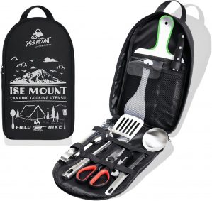 9-Piece Camping Kitchen Set with Mu...