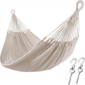 ZEAN Handwoven Hammock by Thick Cot...