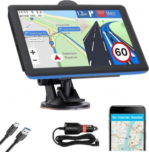 7″ GPS Sat Nav for Truck Car ...
