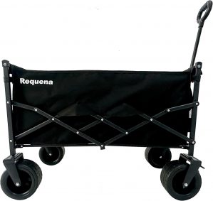 Requena Folding Wagon with Wide Whe...