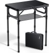 Anbte Folding Camping Table with St...