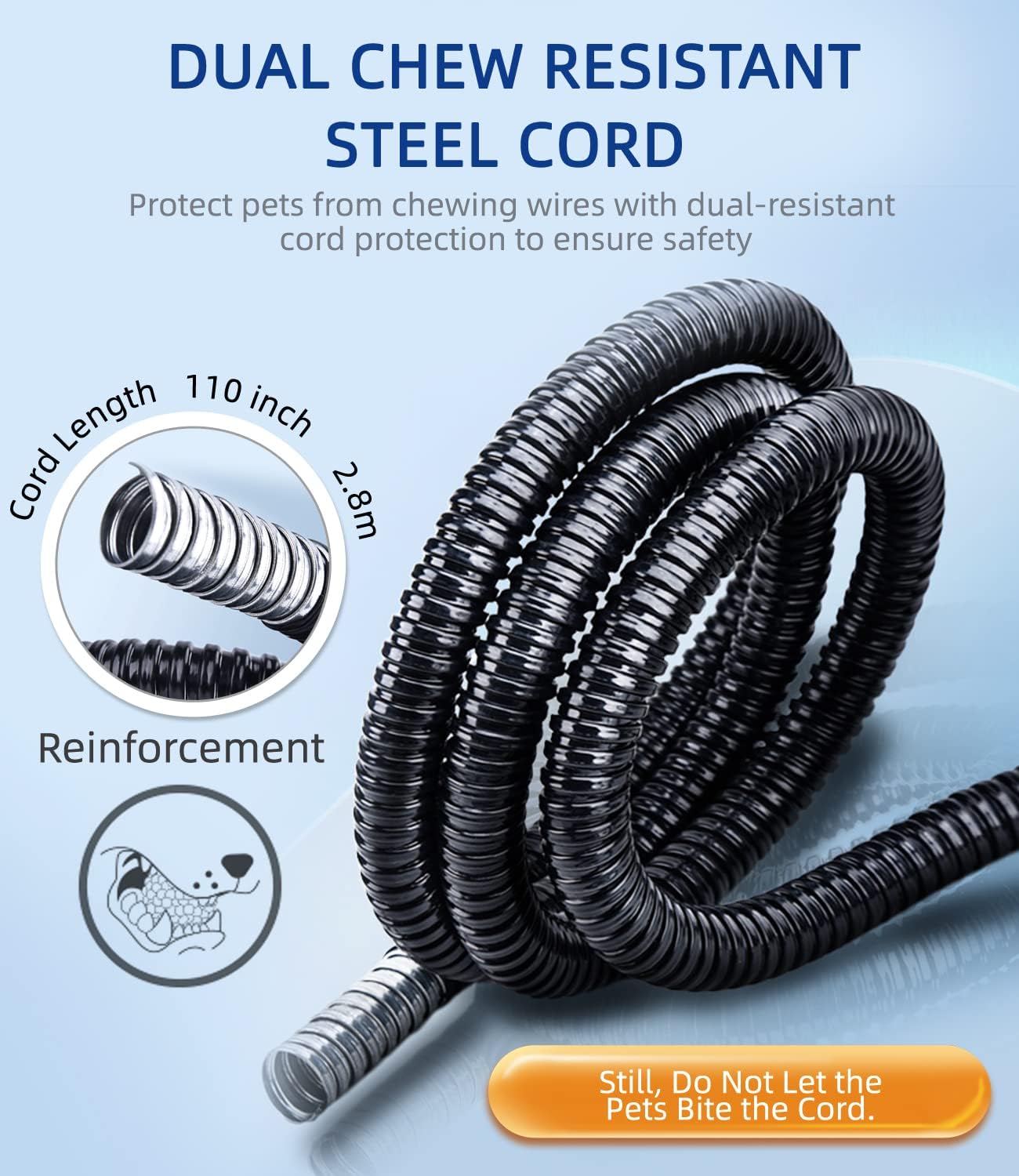 Dog Cat Heating Pad Pressure Activated Pet Heating Pad Safe Automatic Electric Heated Bed Mat for Indoor Pet, Warming Pad with Chew Resistant Cord, Adjustable Temperature, Waterproof Washable 18 X 22" - Image 7