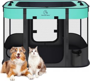 Foldable Pet Playpen,Cat Dog Plaype...