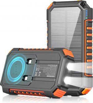 Solar Charger Power Bank 20000mah &...