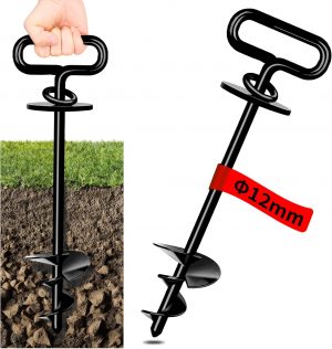 Ground Anchor Dog, 12mm Dog Stake f...
