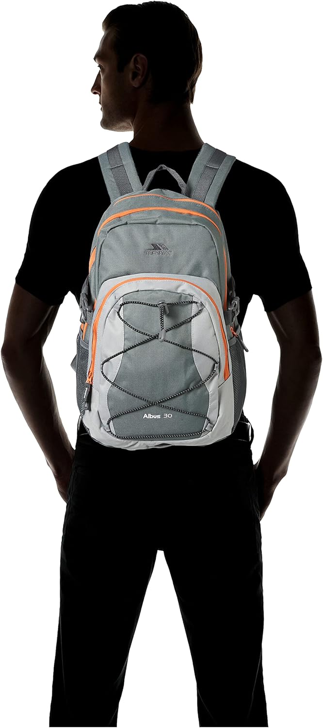 Trespass Albus Backpack Perfect Rucksack for School, Hiking, Camping or Work - Image 2