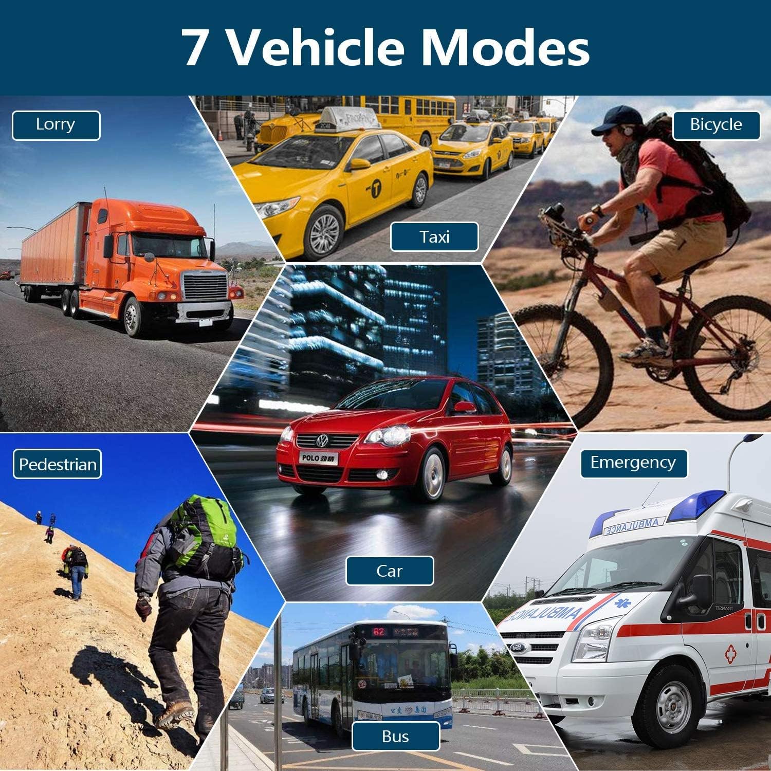 Sat Nav for Car Truck | 9 Inch 2026 UK & Europe Maps with Free Lifetime Updates | Voice Guidance, Speed Camera Alerts, Lane & Postcode Assist | Offline GPS Navigation, Easy to Use - Image 4