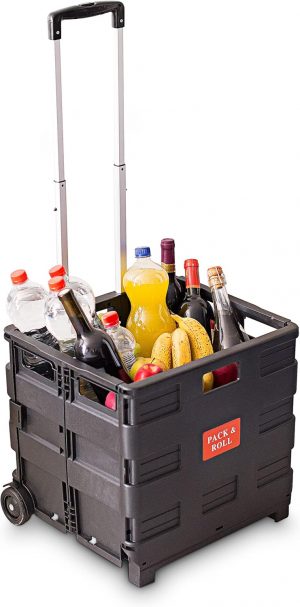 Relaxdays Heavy Duty Foldable Shopp...