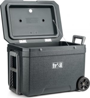 Trail 45L Cool Box on Wheels, Wheel...