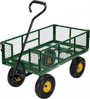 VIVOHOME Hand Trolley 400kg Capacit...
