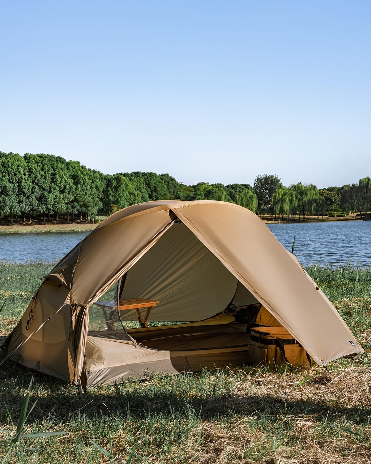 MC TOMOUNT Backpacking Tent Ultralight Nylon 1-2 Person Tent - Image 8