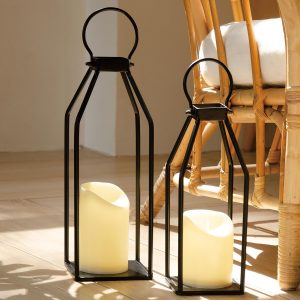 Perfnique Modern Farmhouse Lantern ...
