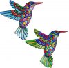 OFFCUP Metal Hummingbird Wall Decor...