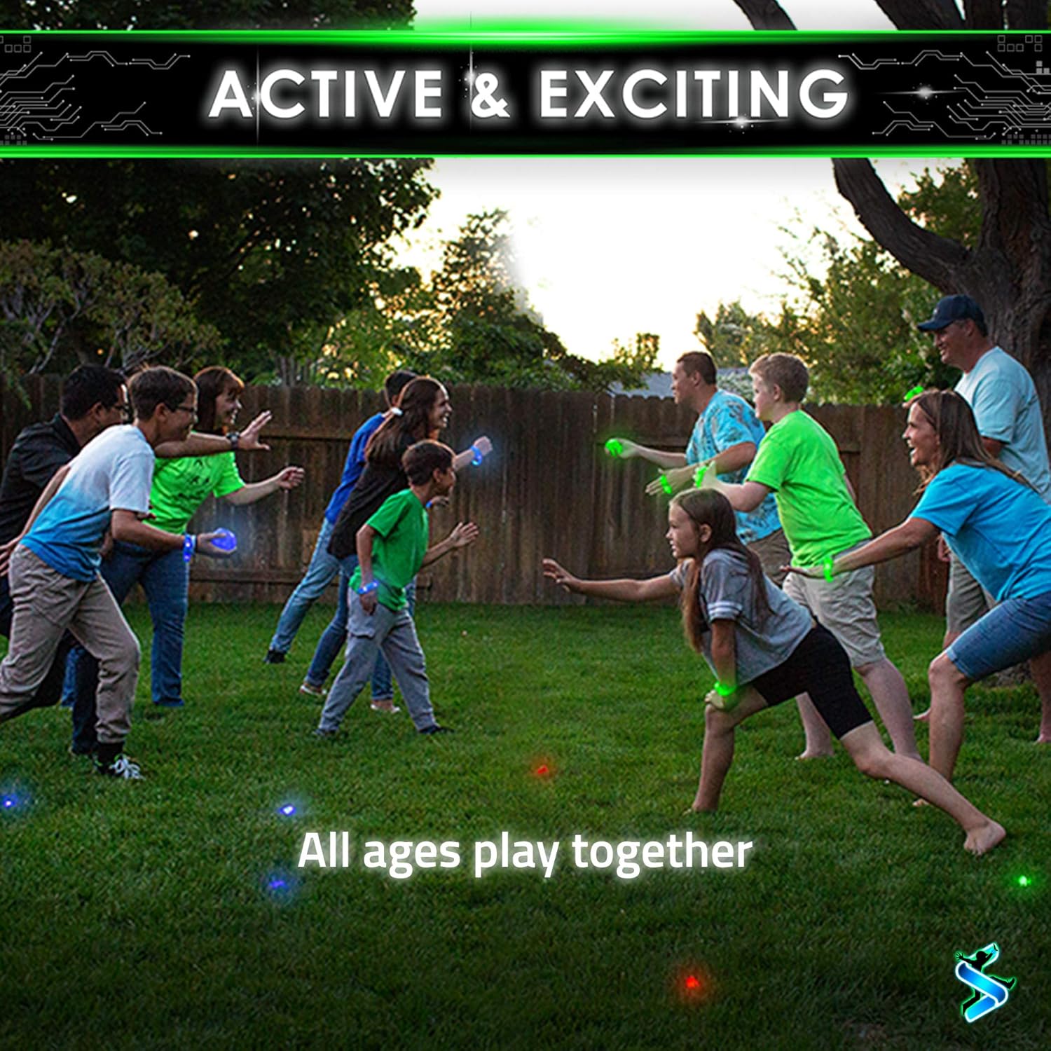 Redux: The Original Glow in The Dark Capture the Flag Game | Ages 8+ | Outdoor Games for Kids and Teens | Birthday Gift | Party Games for Kids 8-12+ | Alternative to Laser Tag Guns and Flag Football - Image 7